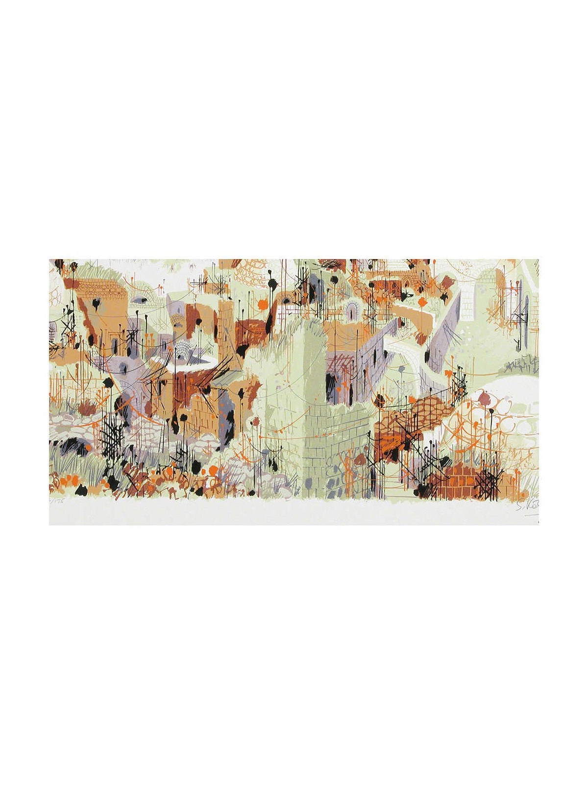 View of the Western Wall II | Art | Judaica