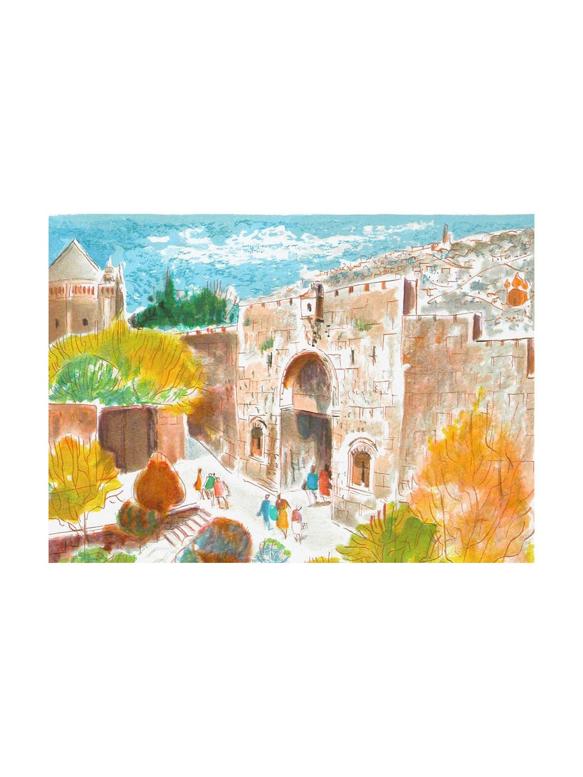 Zion Gate | Art | Judaica