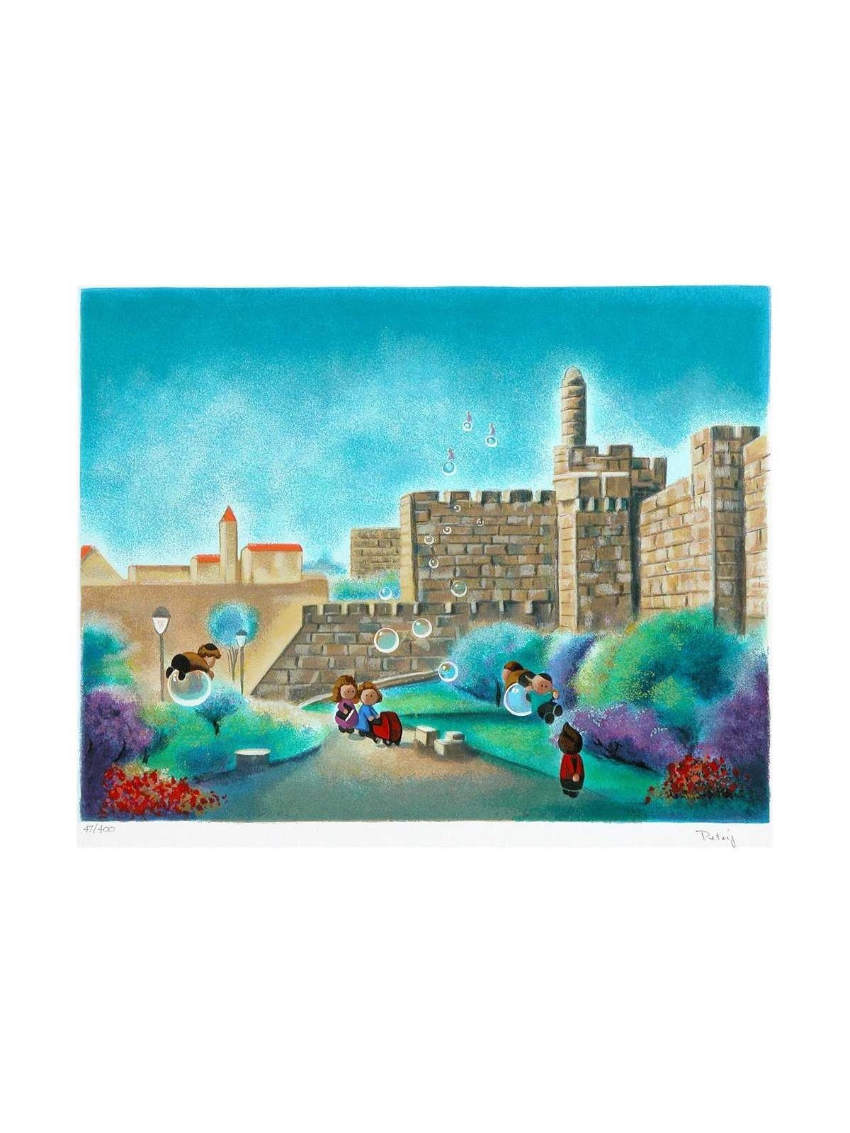 King David Tower | Art | Judaica