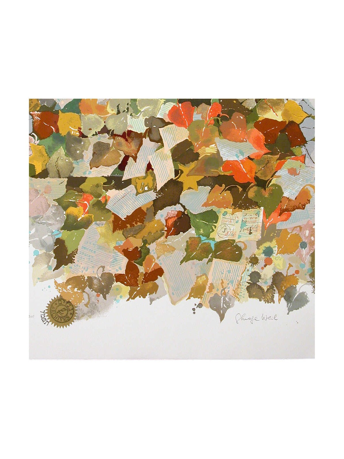 Community Archives II Leaves | Art | Judaica
