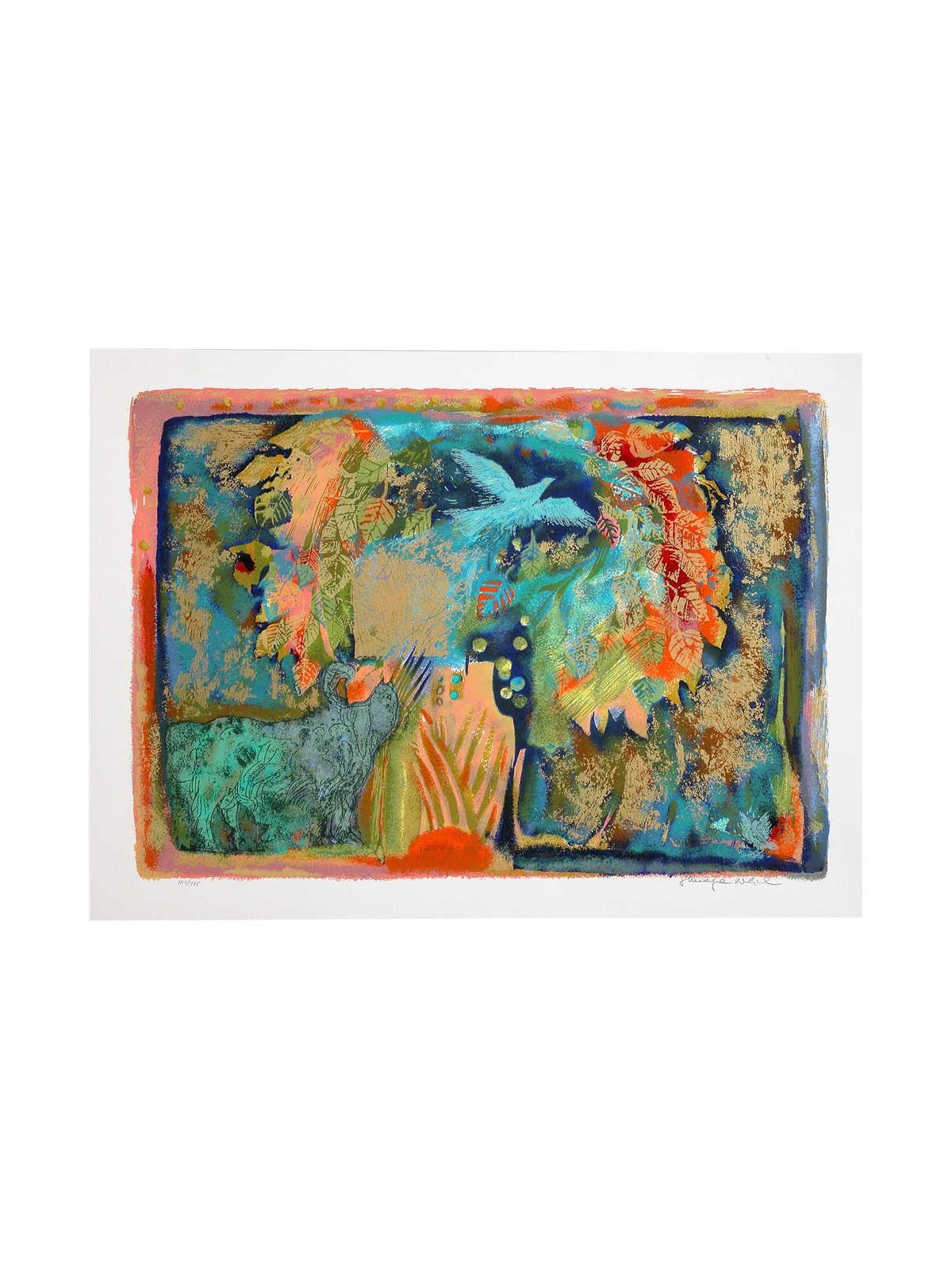 Pheonix bird III | Art | Judaica