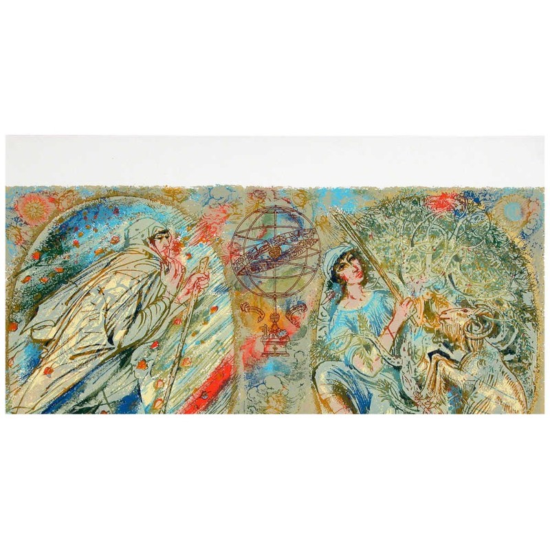 Twins III - Wayfarer and Olive | Art | Judaica