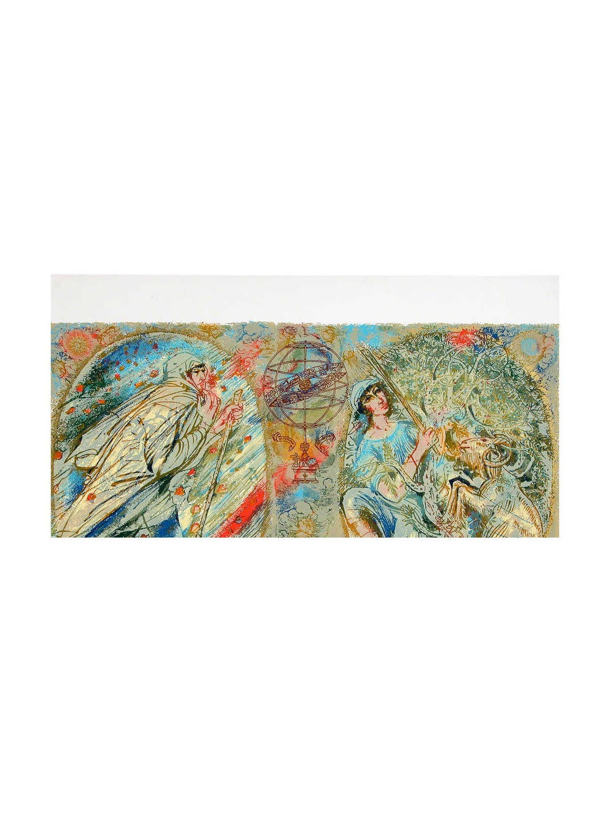 Twins III - Wayfarer and Olive | Art | Judaica
