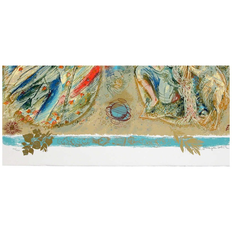 Twins III - Wayfarer and Olive | Art | Judaica