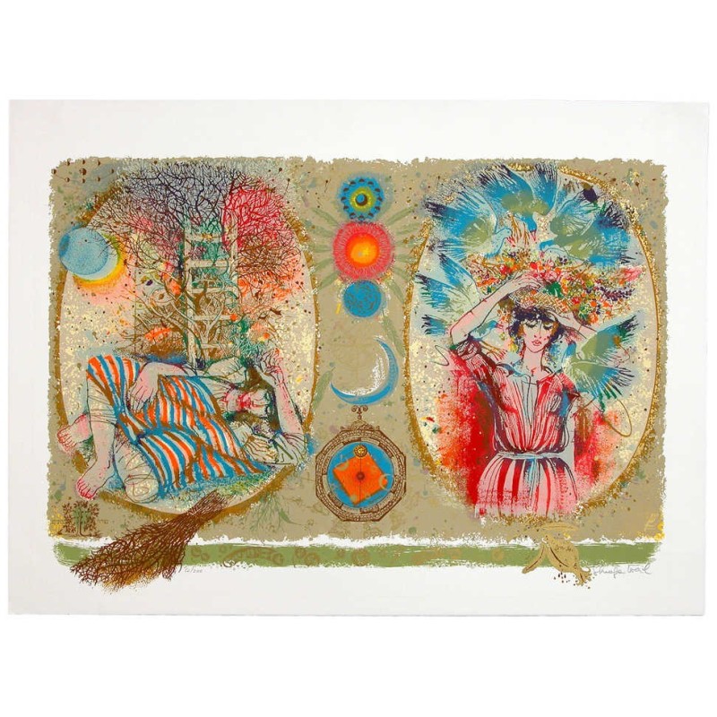 Twins II - Dreamer and First | Art | Judaica