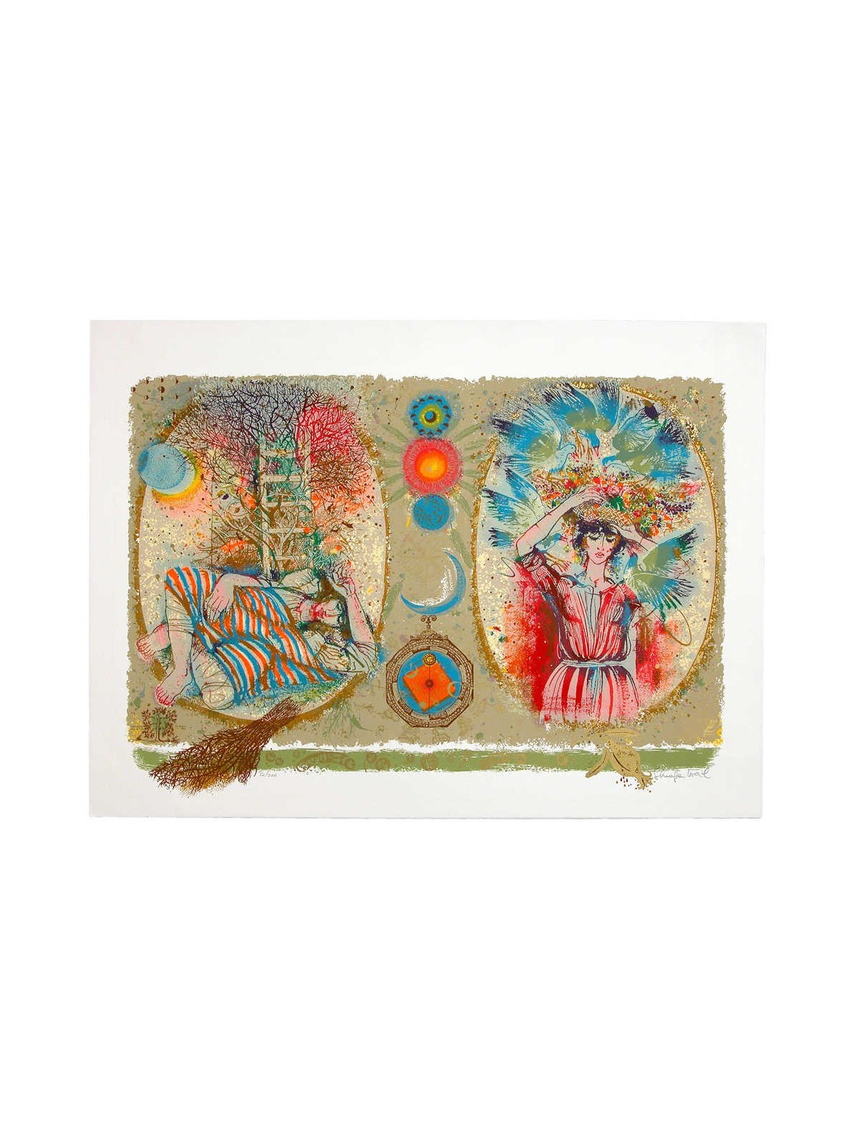 Twins II - Dreamer and First | Art | Judaica