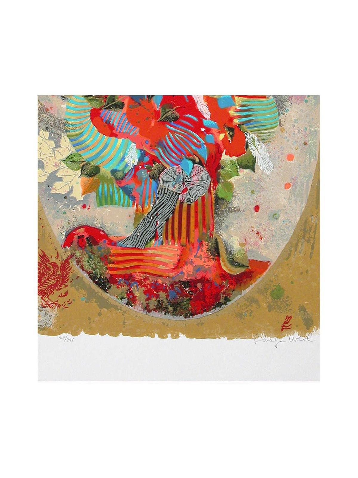 Phoenix Bird | Art | Judaica