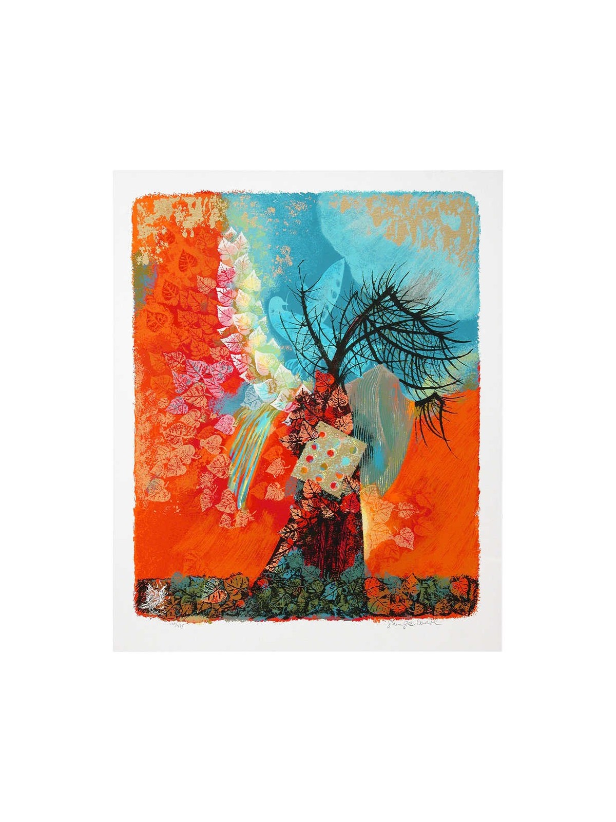 Phoenix Bird Legend I | Art | Judaica