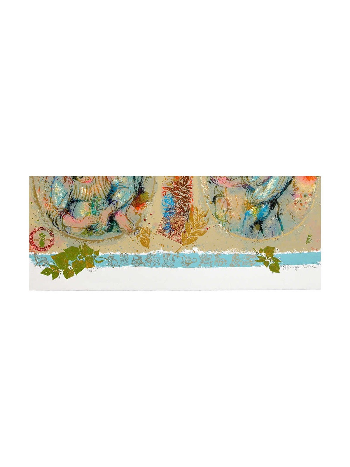 Twins I - Planter and Woodsman | Art | Judaica