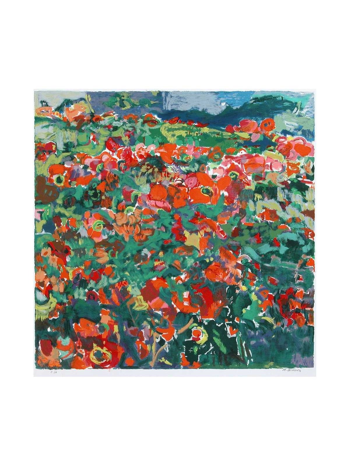 Poppy Field | Art | Judaica