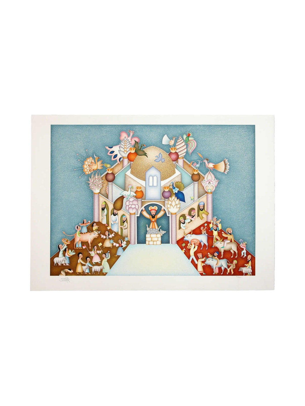 Solomon's Temple | Art | Judaica