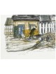 Horse and Cart in Kuzmir | Art | Judaica