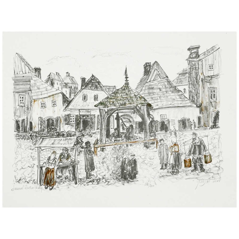 The Well of Kuzmir | Art | Judaica
