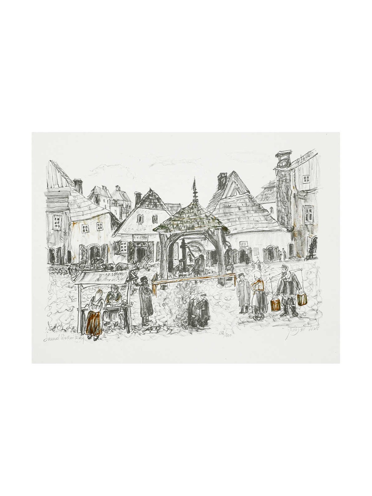 The Well of Kuzmir | Art | Judaica