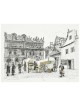 Market Place in Kuzmir | Art | Judaica