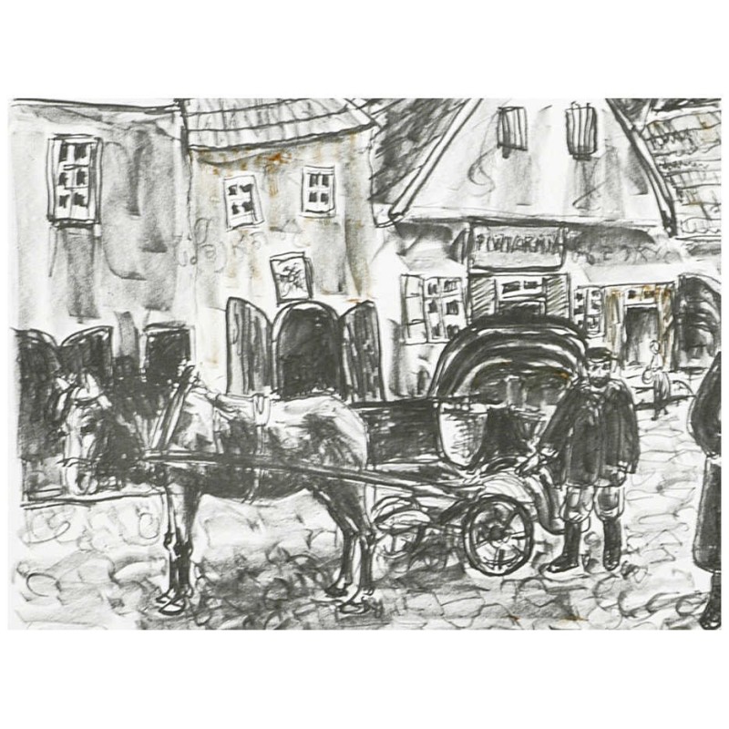 The Shtetl | Art | Judaica