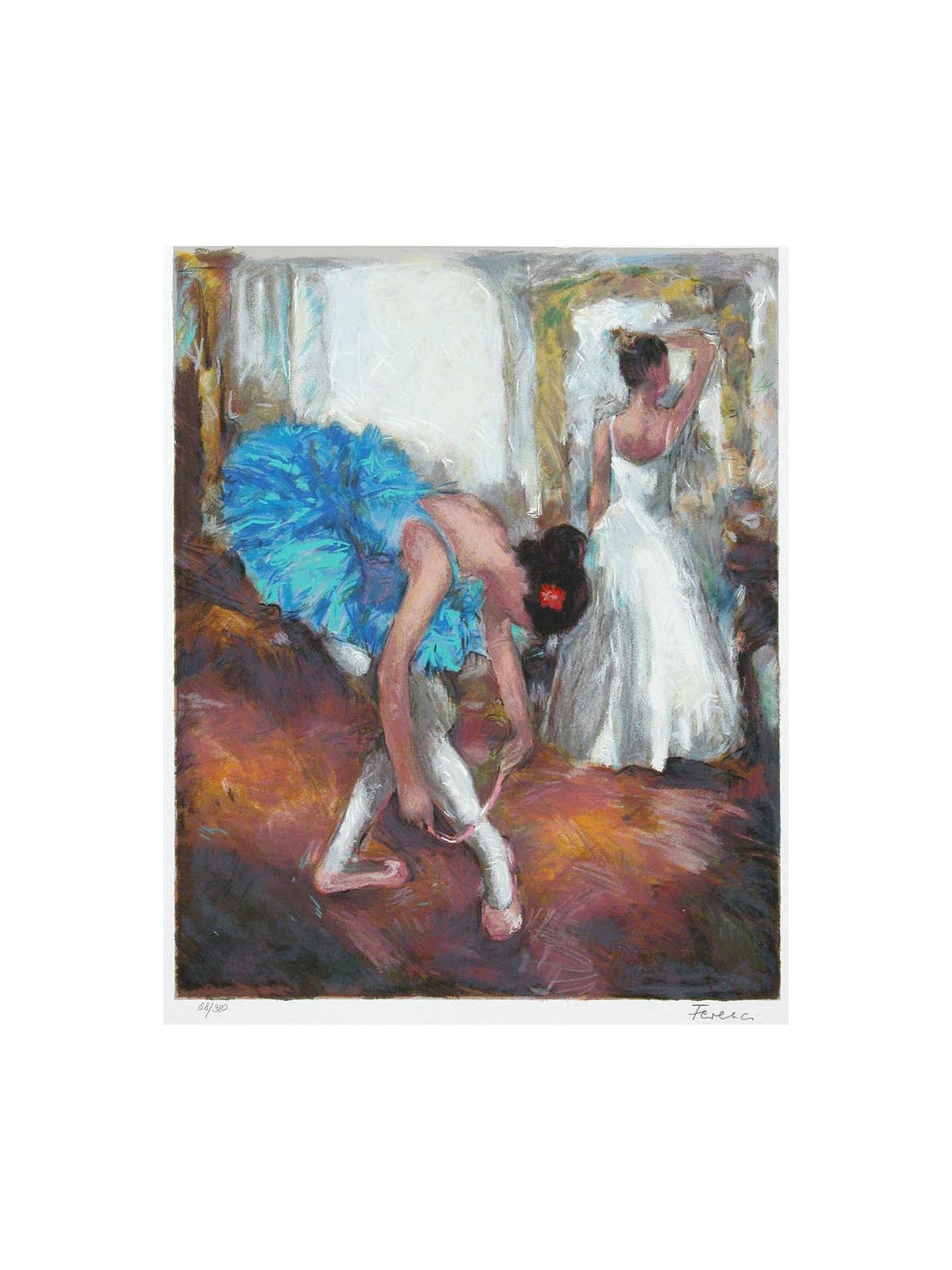Blue Dancer | Art | Judaica