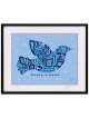 Framed Dove of Peace Wall Art | Art | Judaica