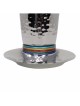 Multi Stripes Hammered Kiddush Cup | Kiddush Cups | Judaica