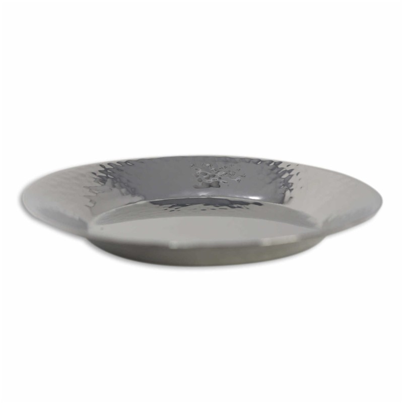 Multi Stripes Hammered Kiddush Cup | Kiddush Cups | Judaica