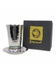 Multi Stripes Hammered Kiddush Cup | Kiddush Cups | Judaica
