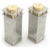 Salt and Pepper Shakers - Rose Relief | Home Goods | Judaica