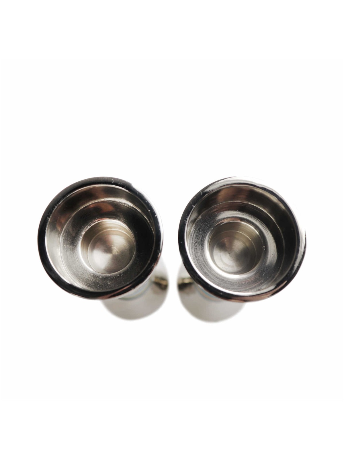 Rainbow Hammered Candlesticks | Candle Holders | Judaica