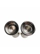 Rainbow Hammered Candlesticks | Candle Holders | Judaica