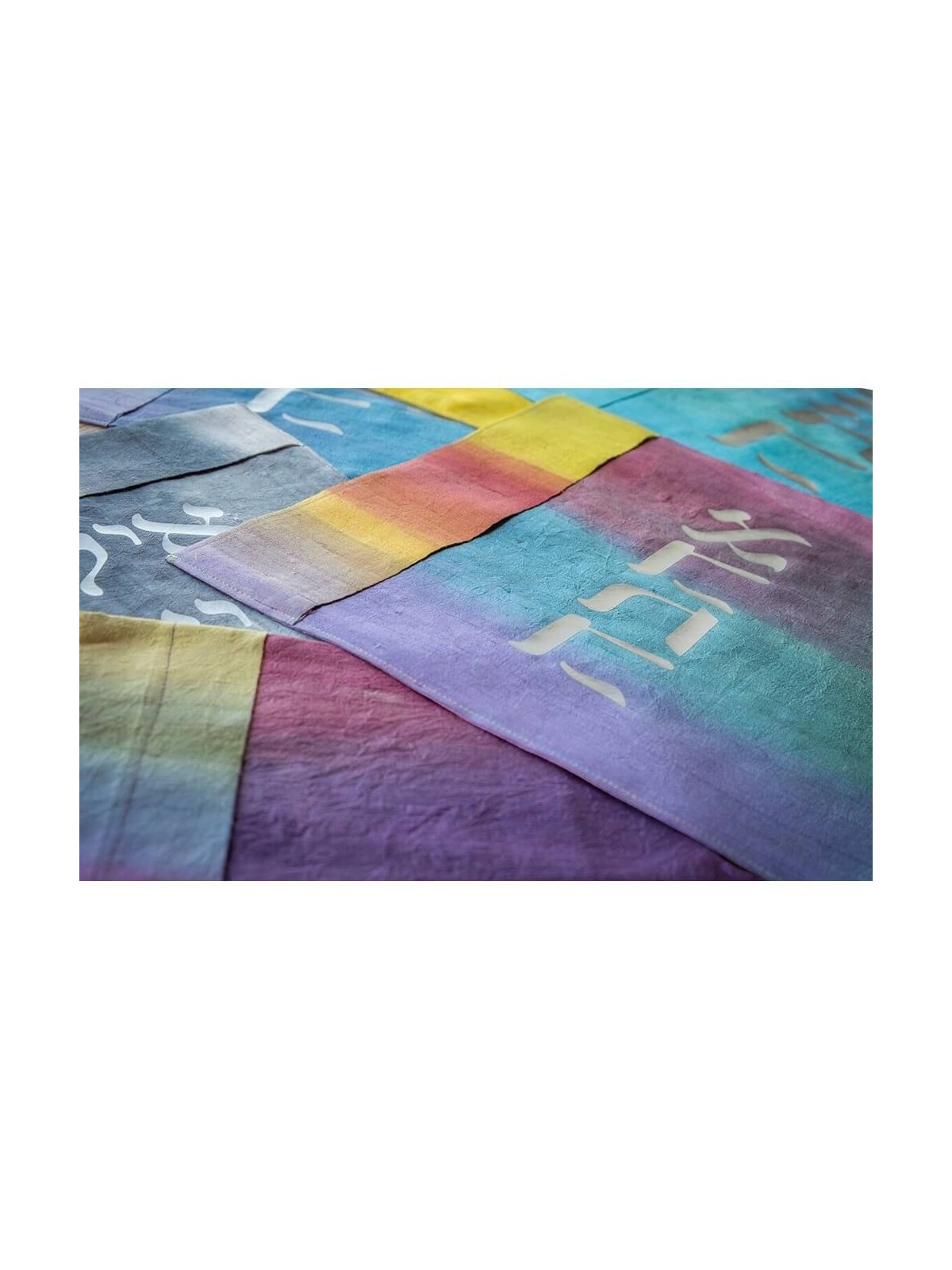 Luxurious Colorful Rainbow Tallit | Tallit/Tallis | Judaica