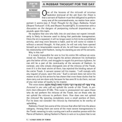 A Daily Dose of Torah Series 1 Vol 07: Weeks of Tz | Books | Judaica