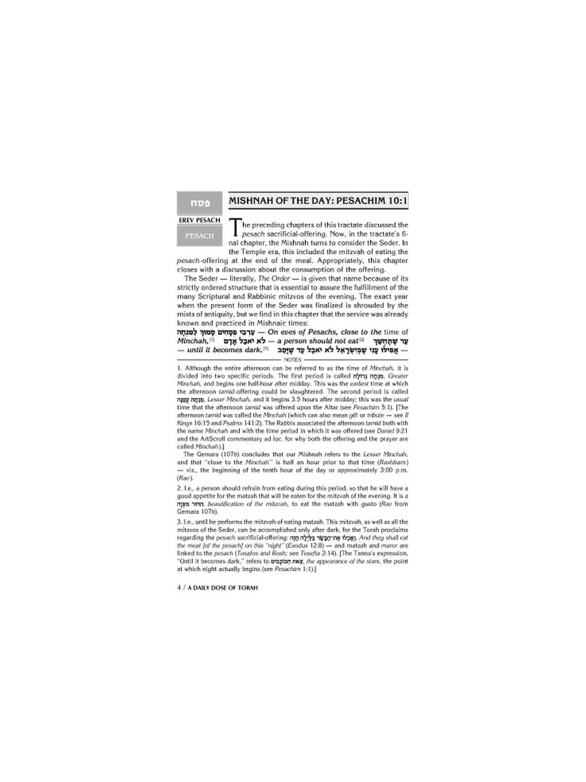 A Daily Dose of Torah Series 1 Vol 14: The Festiva | Books | Judaica