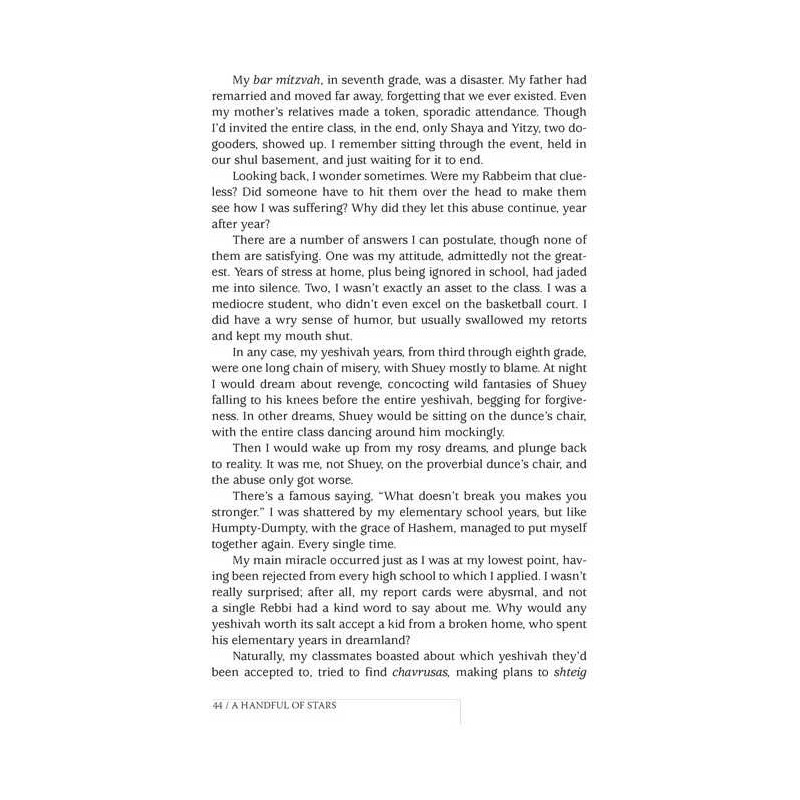 A Handful of Stars | Books | Judaica