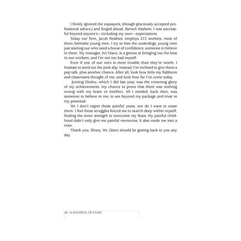 A Handful of Stars | Books | Judaica