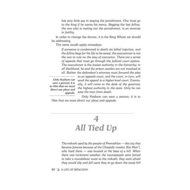 A Life of Bitachon | Books | Judaica