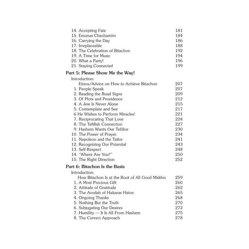 A Life of Bitachon | Books | Judaica