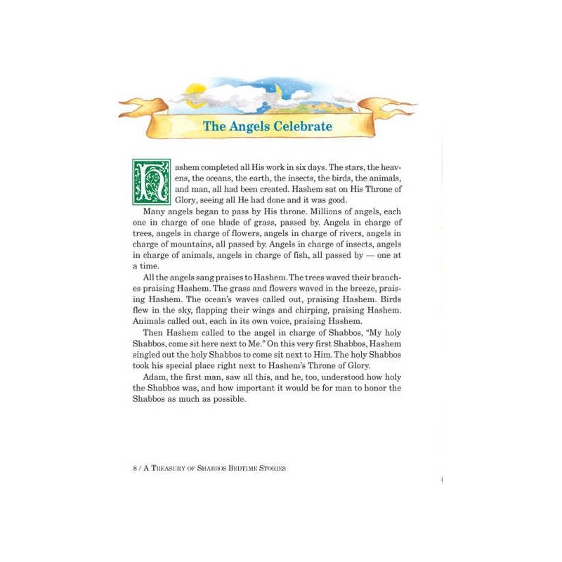 A Treasury of Shabbos Bedtime Stories - Hardcover | Books | Judaica