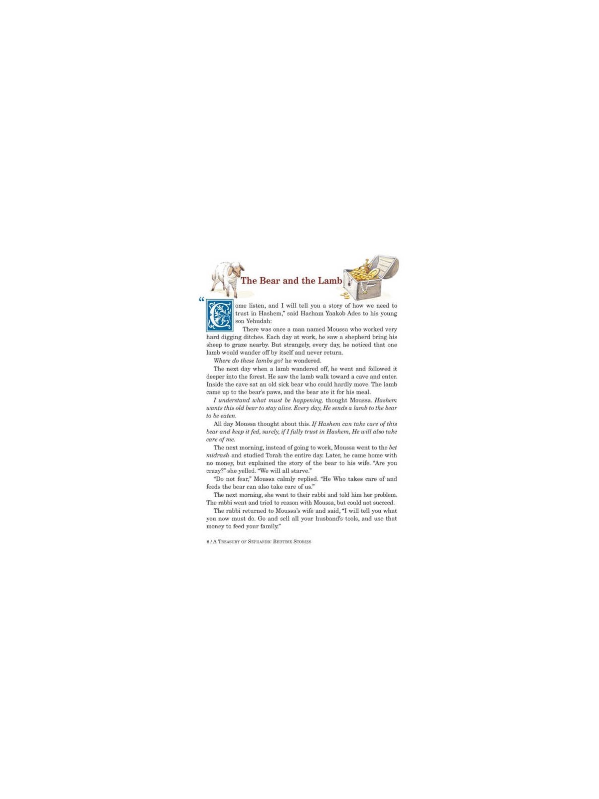 A Treasury of Sephardic Bedtime Stories - Hardcove | Books | Judaica