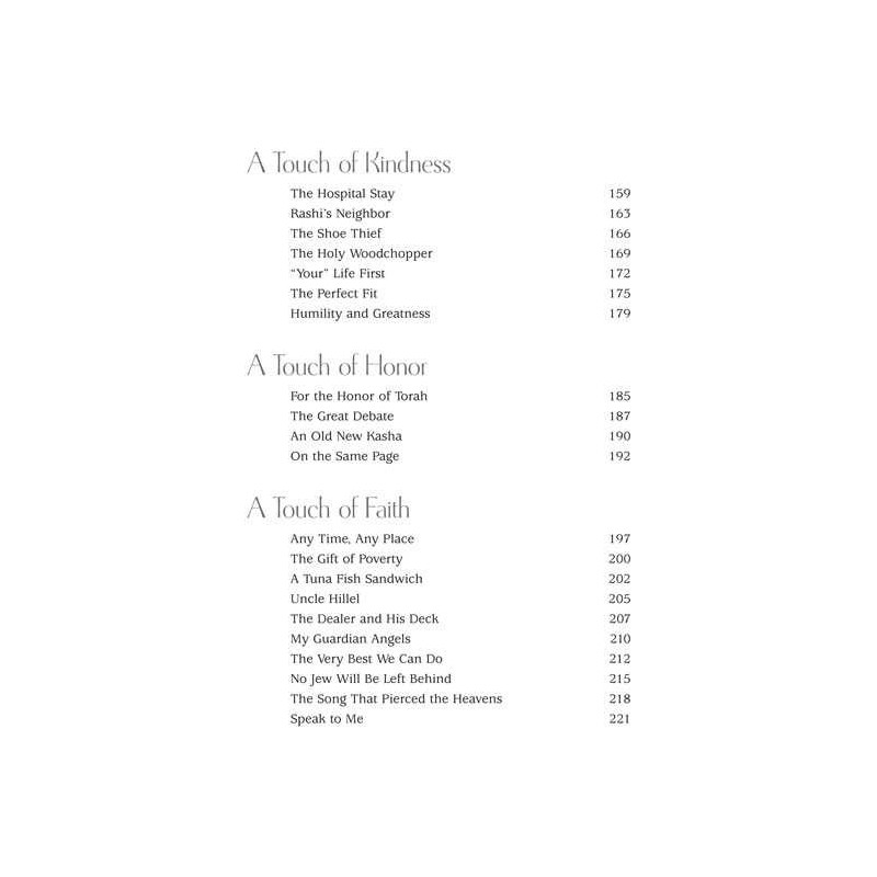 A Touch of Warmth - Hardcover | Books | Judaica