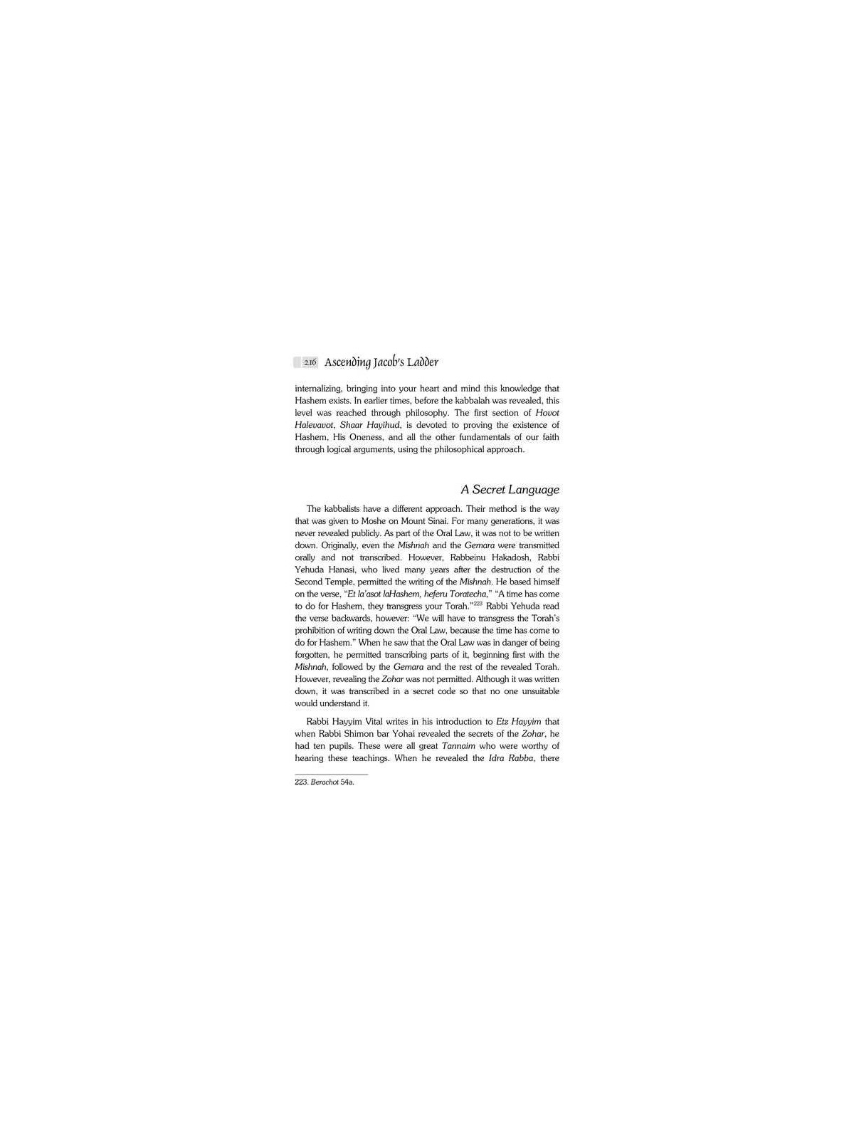 Ascending Jacob's Ladder - Hardcover | Books | Judaica