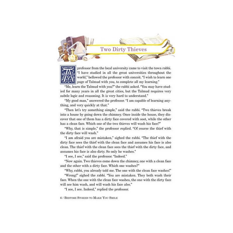 Bedtime Stories To Make You Smile - Hardcover | Books | Judaica