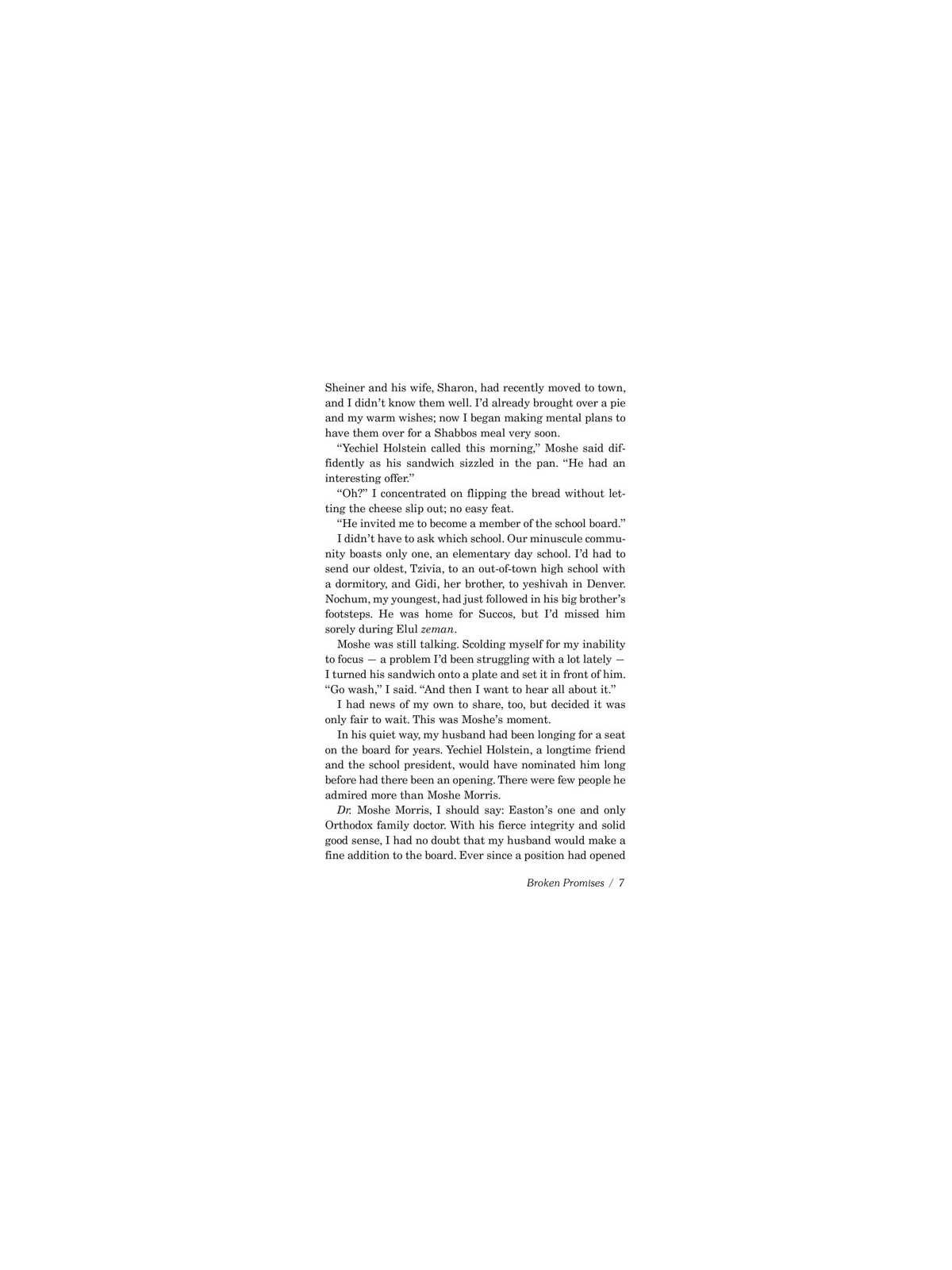 Broken Promises | Books | Judaica