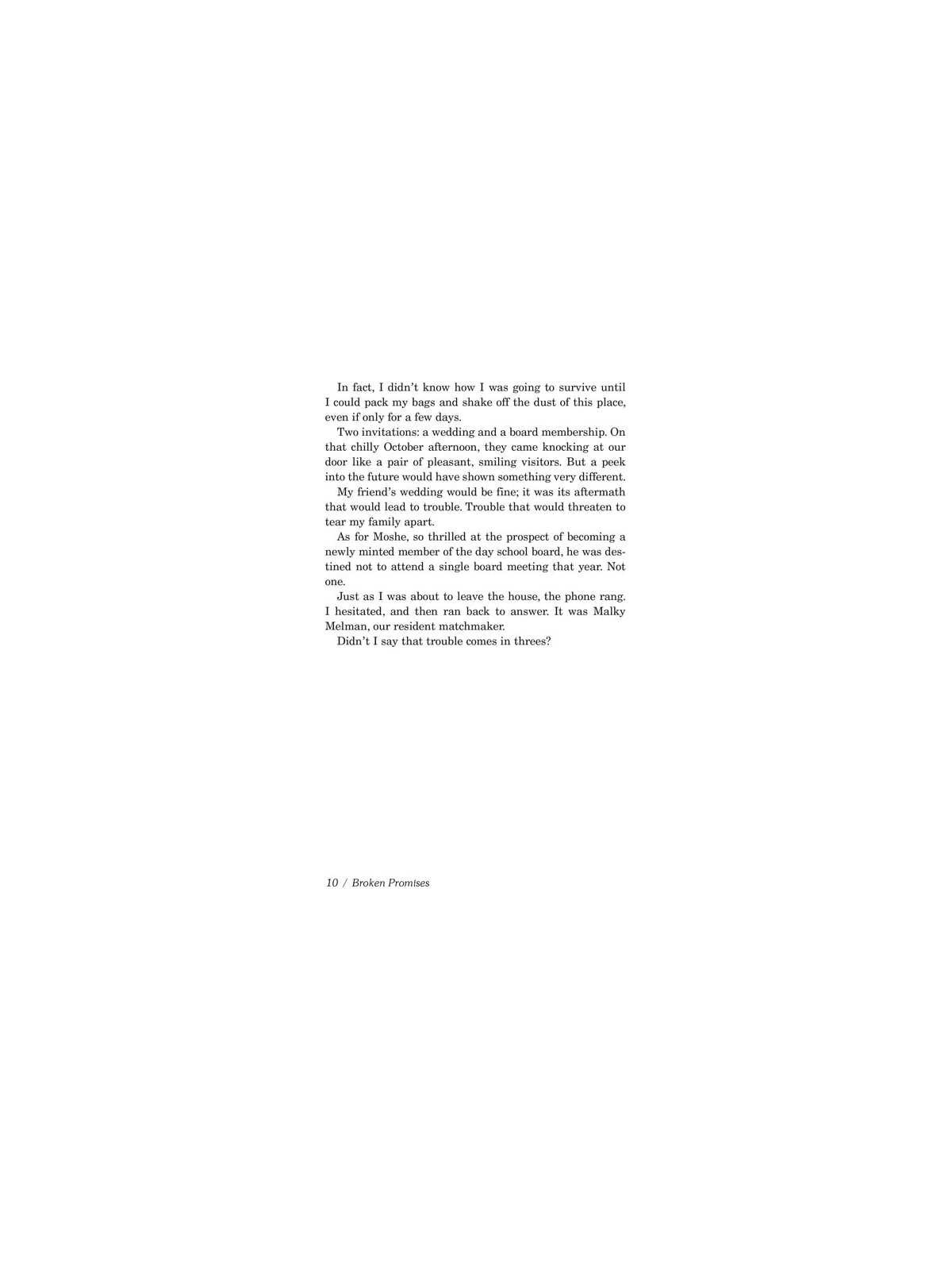 Broken Promises | Books | Judaica