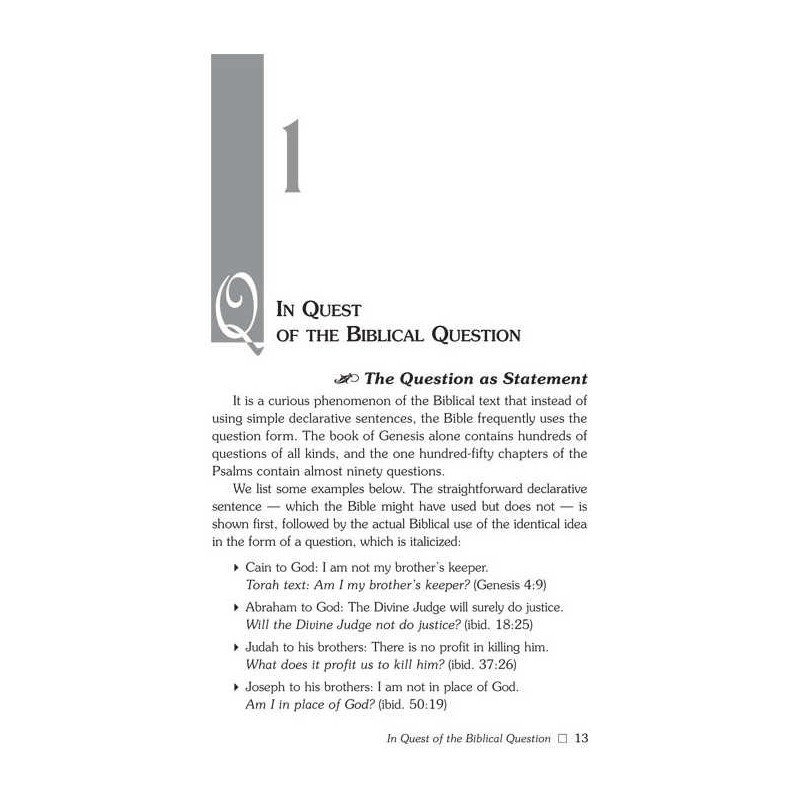 Biblical Questions, Spiritual Journeys - Paperback | Books | Judaica
