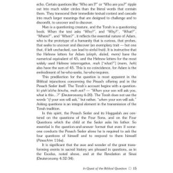 Biblical Questions, Spiritual Journeys - Paperback | Books | Judaica