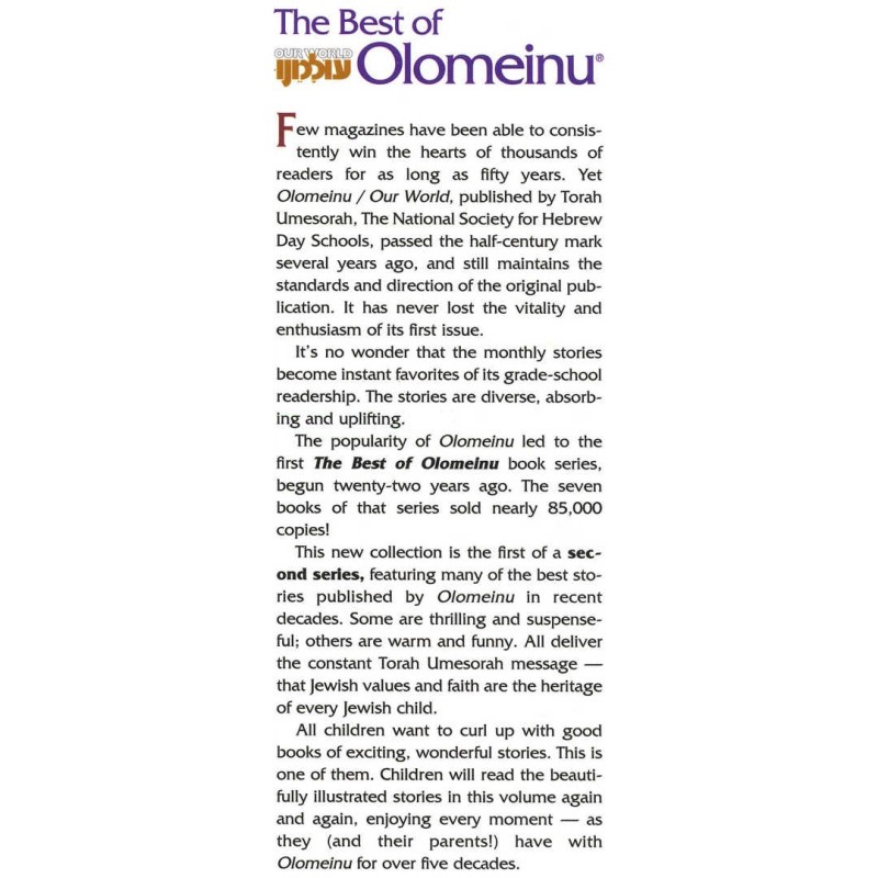 Best Of Olomeinu - Series 2: Stories For All Year  | Books | Judaica