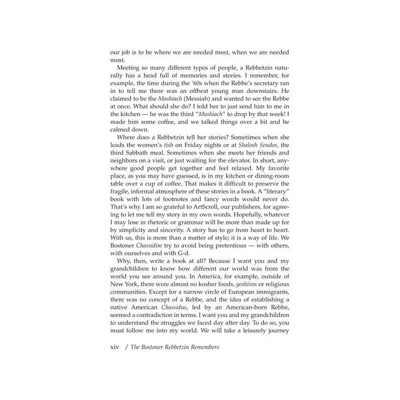 The Bostoner Rebbetzin Remembers - Hardcover | Books | Judaica