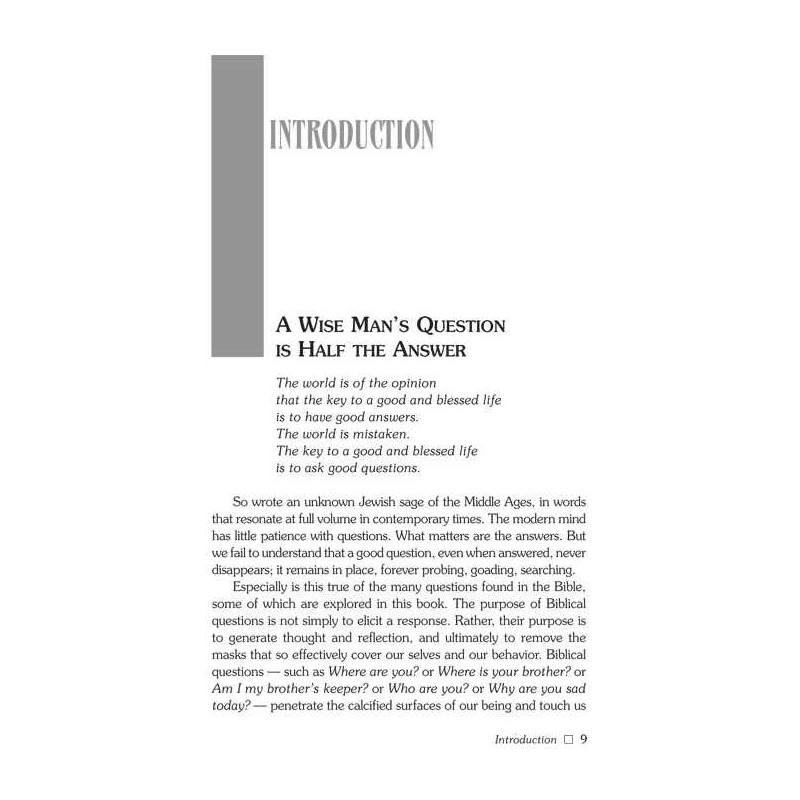 Biblical Questions, Spiritual Journeys - Hardcover | Books | Judaica