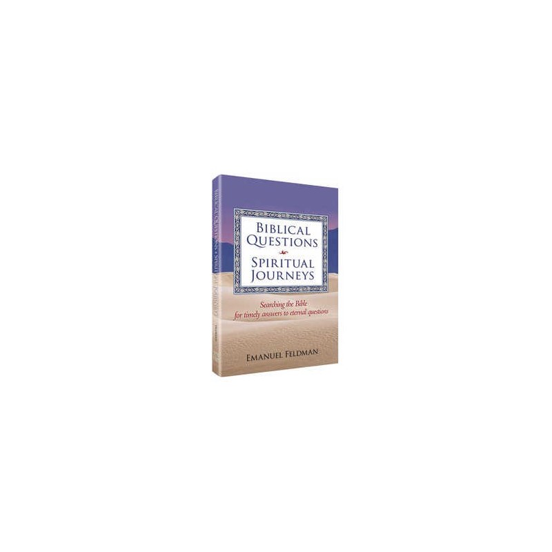 Biblical Questions, Spiritual Journeys - Hardcover | Books | Judaica