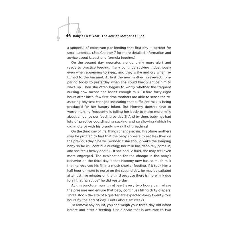 Babys First Year: The Jewish Mothers Guide | Books | Judaica