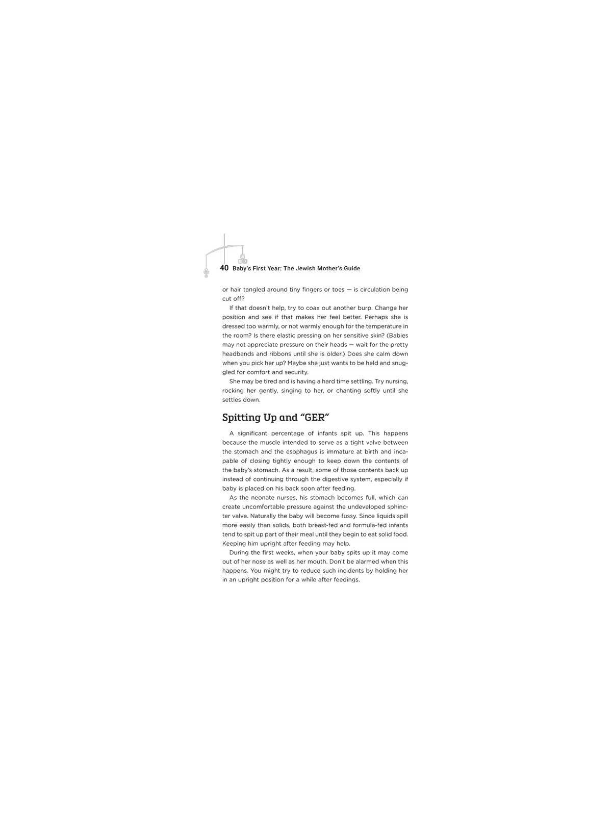 Babys First Year: The Jewish Mothers Guide | Books | Judaica